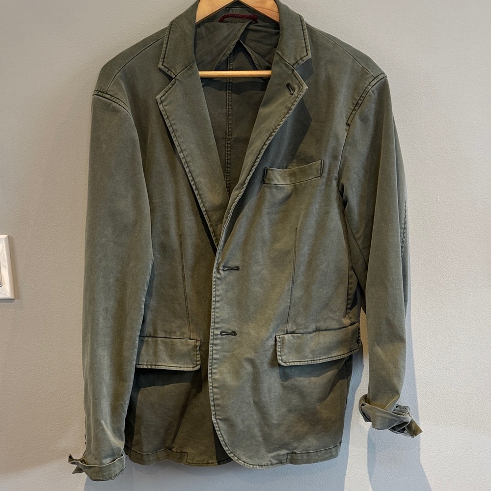 Armani Jeans Khaki Military Jacket